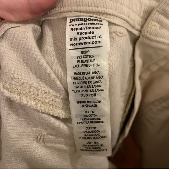 Patagonia Women’s Wide-Leg Cord Pants in Pumice NWT - Picture 6 of 10